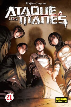 Ataque A Los Titanes 21 - Editorial Norma