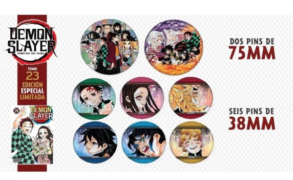 Demon Slayer - Kimetsu No Yaiba 23 Edicion Especial Limitada - Imagen 2