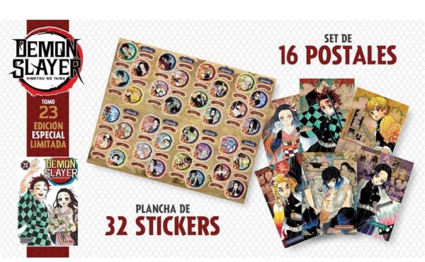 Demon Slayer - Kimetsu No Yaiba 23 Edicion Especial Limitada - Imagen 3