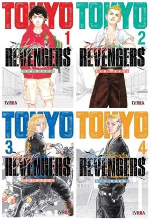 Pack Inicio Tokyo Revengers Ivrea Argentina 4 Tomos