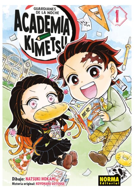 Guardianes de la Noche: Academia Kimetsu 01 - Editorial Norma