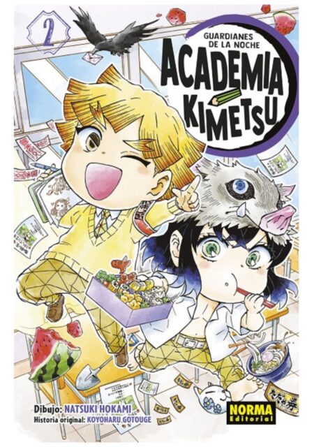Guardianes de la Noche: Academia Kimetsu 02 - Editorial Norma