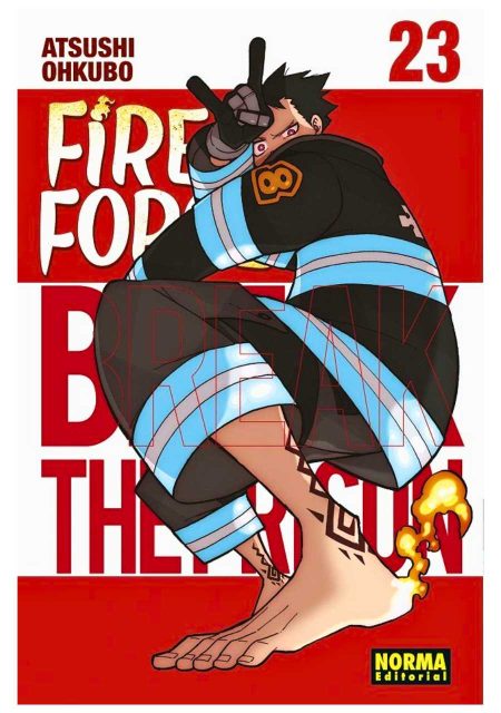 Fire Force 23 - Editorial Norma