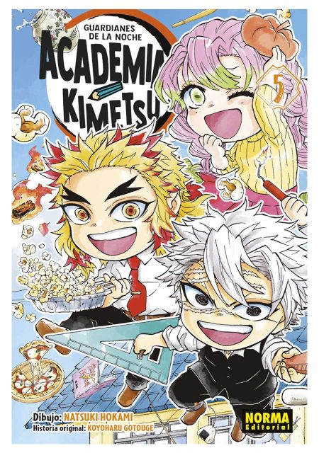 Guardianes de la Noche: Academia Kimetsu 05 - Editorial Norma